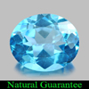 5.62 Ct. Alluring Oval Shape Natural Swiss Blue Topaz Brazil 5.62 Ct. Alluring Oval Shape Natural Swiss Blue Topaz Brazil