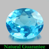 5.93 Ct. Delightful Oval Shape Natural Swiss Blue Topaz Gem Brazil 5.93 Ct. Delightful Oval Shape Natural Swiss Blue Topaz Gem Brazil