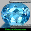 2.39 Ct. Oval Natural Gemstone Swiss Blue Topaz Size 9 x 7 x 5 Mm. 2.39 Ct. Oval Natural Gemstone Swiss Blue Topaz Size 9 x 7 x 5 Mm.