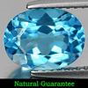 2.26 Ct. Oval Natural Gemstone Swiss Blue Topaz Size 9 x 7 x 5 Mm. 2.26 Ct. Oval Natural Gemstone Swiss Blue Topaz Size 9 x 7 x 5 Mm.
