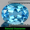 2.58 Ct. Oval Natural Gem Swiss Blue Topaz Size 9 x 7 x 5 Mm. 2.58 Ct. Oval Natural Gem Swiss Blue Topaz Size 9 x 7 x 5 Mm.