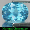 2.37 Ct. Oval Natural Gemstone Swiss Blue Topaz Calibrate Size 9 x 7 Mm. 2.37 Ct. Oval Natural Gemstone Swiss Blue Topaz Calibrate Size 9 x 7 Mm.