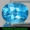 Good Color 2.48 Ct. Oval Natural Gemstone Swiss Blue Topaz Brazil Good Color 2.48 Ct. Oval Natural Gemstone Swiss Blue Topaz Brazil
