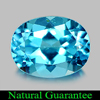 2.51 Ct. Oval Natural Gemstone Swiss Blue Topaz From Brazil 2.51 Ct. Oval Natural Gemstone Swiss Blue Topaz From Brazil