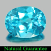 Natural Gemstone 2.30 Ct. Oval Shape Swiss Blue Topaz Brazil Natural Gemstone 2.30 Ct. Oval Shape Swiss Blue Topaz Brazil