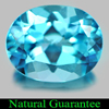 Natural Gemstone 2.39 Ct. Oval Shape Swiss Blue Topaz Brazil Natural Gemstone 2.39 Ct. Oval Shape Swiss Blue Topaz Brazil