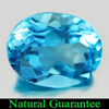 2.44 Ct. Size 9 x 7 Mm. Oval Natural Gem Swiss Blue Topaz Brazil 2.44 Ct. Size 9 x 7 Mm. Oval Natural Gem Swiss Blue Topaz Brazil