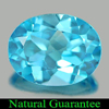 2.03 Ct. Oval Natural Gemstone Swiss Blue Topaz Size 9 x 7 Mm. 2.03 Ct. Oval Natural Gemstone Swiss Blue Topaz Size 9 x 7 Mm.