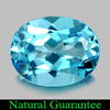 Natural Gemstone 2.17 Ct. Nice Oval Shape Swiss Blue Topaz Brazil Natural Gemstone 2.17 Ct. Nice Oval Shape Swiss Blue Topaz Brazil
