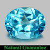2.13 Ct. Size 9 x 7 Mm. Oval Natural Gem Swiss Blue Topaz Brazil 2.13 Ct. Size 9 x 7 Mm. Oval Natural Gem Swiss Blue Topaz Brazil