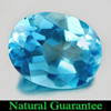 2.14 Ct. Size 9 x 7 Mm. Oval Natural Gem Swiss Blue Topaz Brazil 2.14 Ct. Size 9 x 7 Mm. Oval Natural Gem Swiss Blue Topaz Brazil