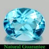 2.33 Ct. Good Oval Shape Natural Gem Swiss Blue Topaz Brazil 2.33 Ct. Good Oval Shape Natural Gem Swiss Blue Topaz Brazil