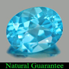 2.21 Ct. Oval Natural Gemstone Swiss Blue Topaz Brazil 2.21 Ct. Oval Natural Gemstone Swiss Blue Topaz Brazil