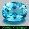 2.31 Ct. Natural Gemstone Swiss Blue Topaz Oval Shape 2.31 Ct. Natural Gemstone Swiss Blue Topaz Oval Shape
