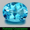 2.46 Ct. Oval Natural Gemstone Swiss Blue Topaz Brazil 2.46 Ct. Oval Natural Gemstone Swiss Blue Topaz Brazil