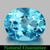 2.04 Ct. Delightful Natural Gem Swiss Blue Topaz Oval Shape 2.04 Ct. Delightful Natural Gem Swiss Blue Topaz Oval Shape
