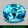 2.57 Ct. Beauteous Natural Gem Swiss Blue Topaz Oval Shape 2.57 Ct. Beauteous Natural Gem Swiss Blue Topaz Oval Shape