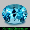 2.34 Ct. Oval Shape Natural Gem Swiss Blue Topaz Size 9 x 7 Mm. 2.34 Ct. Oval Shape Natural Gem Swiss Blue Topaz Size 9 x 7 Mm.