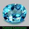 2.11 Ct. Oval Natural Gem Swiss Blue Topaz From Brazil