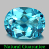 2.28 Ct. Charming Oval Natural Gem Swiss Blue Topaz From Brazil