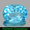 1.98 Ct. Oval Natural Gem Swiss Blue Topaz From Brazil