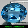 2.52 Ct. Beauteous Natural Gem London Blue Topaz Oval Shape