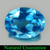 Natural Gemstone 1.29 Ct. Oval Shape Swiss Blue Topaz Brazil Natural Gemstone 1.29 Ct. Oval Shape Swiss Blue Topaz Brazil