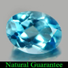 1.42 Ct. Oval Natural Gemstone Swiss Blue Topaz From Brazil 1.42 Ct. Oval Natural Gemstone Swiss Blue Topaz From Brazil