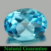 1.45 Ct. Oval Natural Gemstone Swiss Blue Topaz From Brazil 1.45 Ct. Oval Natural Gemstone Swiss Blue Topaz From Brazil