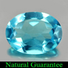 1.25 Ct. Natural Gemstone Swiss Blue Topaz Oval Shape 1.25 Ct. Natural Gemstone Swiss Blue Topaz Oval Shape