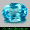 Natural Gemstone 1.34 Ct. Oval Shape Swiss Blue Topaz Brazil Natural Gemstone 1.34 Ct. Oval Shape Swiss Blue Topaz Brazil