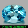 Natural Gemstone 1.58 Ct. Oval Shape Swiss Blue Topaz Brazil Natural Gemstone 1.58 Ct. Oval Shape Swiss Blue Topaz Brazil