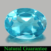 Natural Gemstone 1.45 Ct. Oval Shape Swiss Blue Topaz Brazil Natural Gemstone 1.45 Ct. Oval Shape Swiss Blue Topaz Brazil