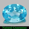 Natural Gemstone 1.32 Ct. Oval Shape Swiss Blue Topaz Brazil Natural Gemstone 1.32 Ct. Oval Shape Swiss Blue Topaz Brazil