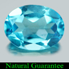 Natural Gemstone 1.30 Ct. Oval Shape Swiss Blue Topaz Brazil Natural Gemstone 1.30 Ct. Oval Shape Swiss Blue Topaz Brazil