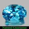 Natural Gemstone 1.73 Ct. Alluring Oval Swiss Blue Topaz Brazil Natural Gemstone 1.73 Ct. Alluring Oval Swiss Blue Topaz Brazil