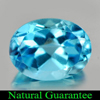 Natural Gemstone 1.77 Ct. Charming Oval Swiss Blue Topaz Brazil Natural Gemstone 1.77 Ct. Charming Oval Swiss Blue Topaz Brazil