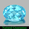 Attractive Natural Gem 1.48 Ct. Oval Shape Swiss Blue Topaz Brazil Attractive Natural Gem 1.48 Ct. Oval Shape Swiss Blue Topaz Brazil