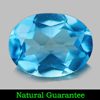 1.27 Ct. Natural Gemstone Swiss Blue Topaz Oval Shape 1.27 Ct. Natural Gemstone Swiss Blue Topaz Oval Shape