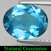 2.08 Ct. Good Oval Natural Gemstone London Blue Topaz Brazil 2.08 Ct. Good Oval Natural Gemstone London Blue Topaz Brazil