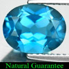 Natural Gemstone 2.34 Ct. Oval Shape London Blue Topaz Brazil Natural Gemstone 2.34 Ct. Oval Shape London Blue Topaz Brazil