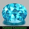 2.39 Ct. Alluring Oval Natural Gem Swiss Blue Topaz Brazil