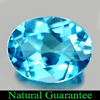 2.11 Ct. Beautiful Oval Natural Gem Swiss Blue Topaz Brazil