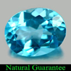 Calibrate Size 2.20 Ct. Oval Natural Gem Swiss Blue Topaz Brazil