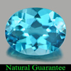 2.32 Ct. Nice Natural Gemstone Swiss Blue Topaz Oval Shape
