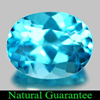 Beautiful Gem 2.54 Ct. Oval Natural Swiss Blue Topaz Brazil