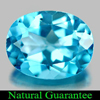 2.36 Ct. Beauteous Oval Natural Gem Swiss Blue Topaz Brazil