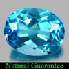 2.59 Ct. Good Oval Natural Gemstone Swiss Blue Topaz Brazil