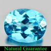 2.32 Ct. Delightful Oval Natural Gem Swiss Blue Topaz Brazil