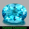 2.30 Ct. Calibrate Size Oval Natural Gem Swiss Blue Topaz Brazil